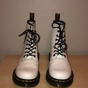 white doc martens